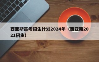 西亚斯高考招生计划2024年（西亚斯2021招生）