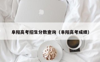 阜阳高考招生分数查询（阜阳高考成绩）