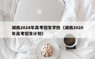 湖南2024年高考招生学校（湖南2020年高考招生计划）