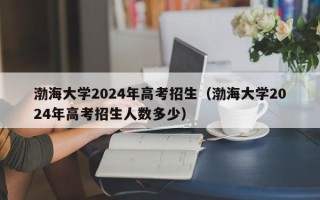 渤海大学2024年高考招生（渤海大学2024年高考招生人数多少）